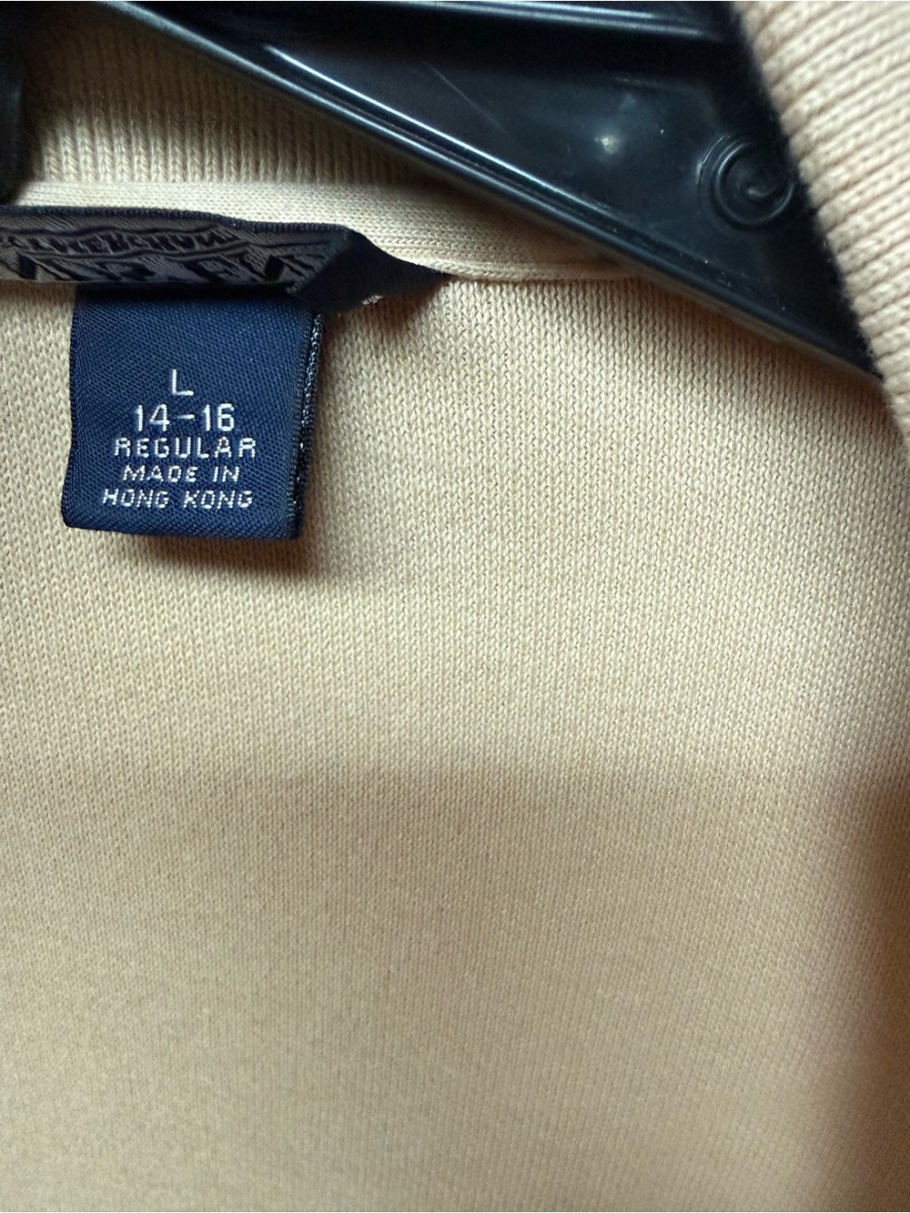 Lands' End Women's Beige Knit Blazer - Picture 4 of 6